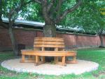 circular bench