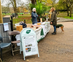 The Friends’ stall at a previous event