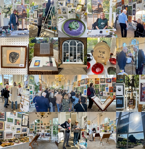 Exhibition montage