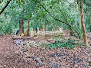 Hazel circle under construction in 2025